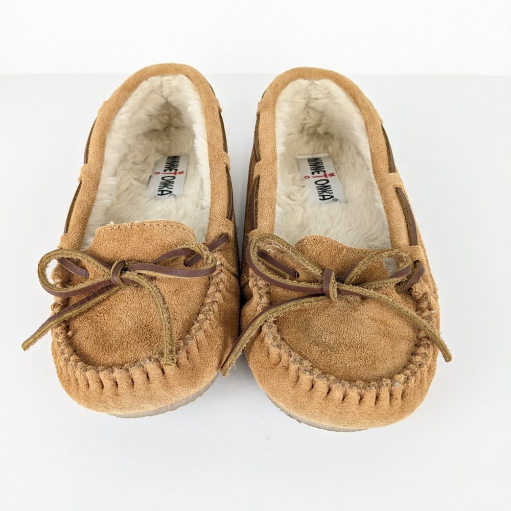 minnetonka women's pile lined hardsole